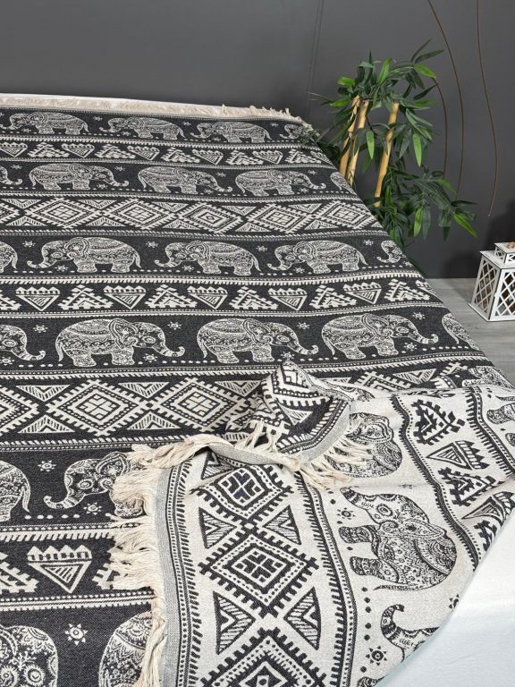SARRA HOME 220x240 ETNİK YATAK ÖRTÜSÜ