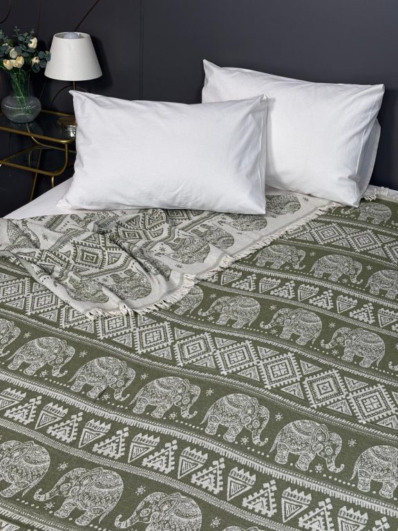 SARRA HOME 220x240 ETNİK YATAK ÖRTÜSÜ