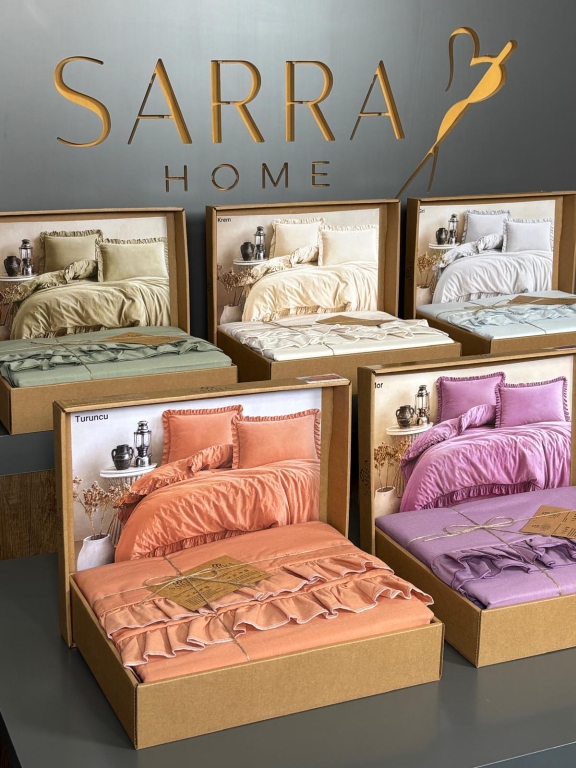 SARRA HOME ÇİFT KİŞİLİK LAUREN NEVRESİM TAKIMI