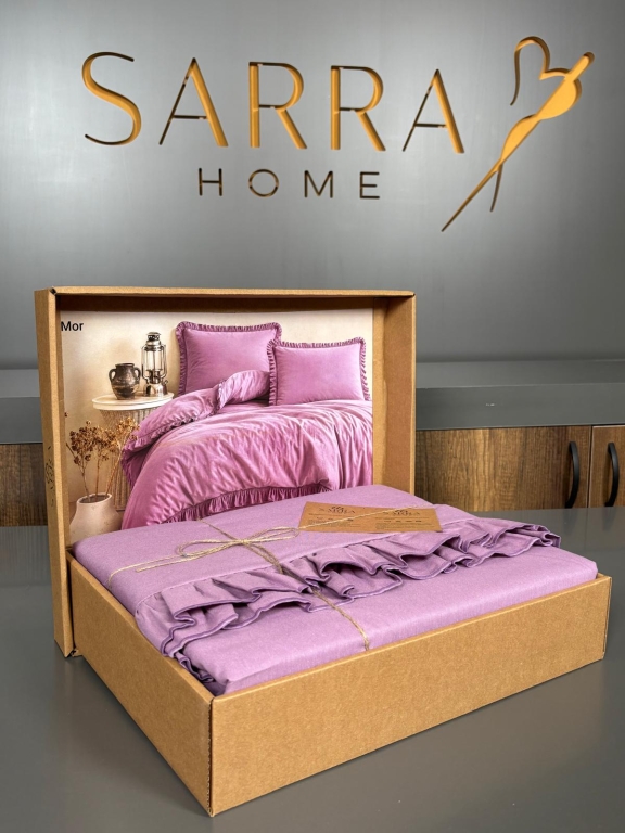 SARRA HOME ÇİFT KİŞİLİK LAUREN NEVRESİM TAKIMI