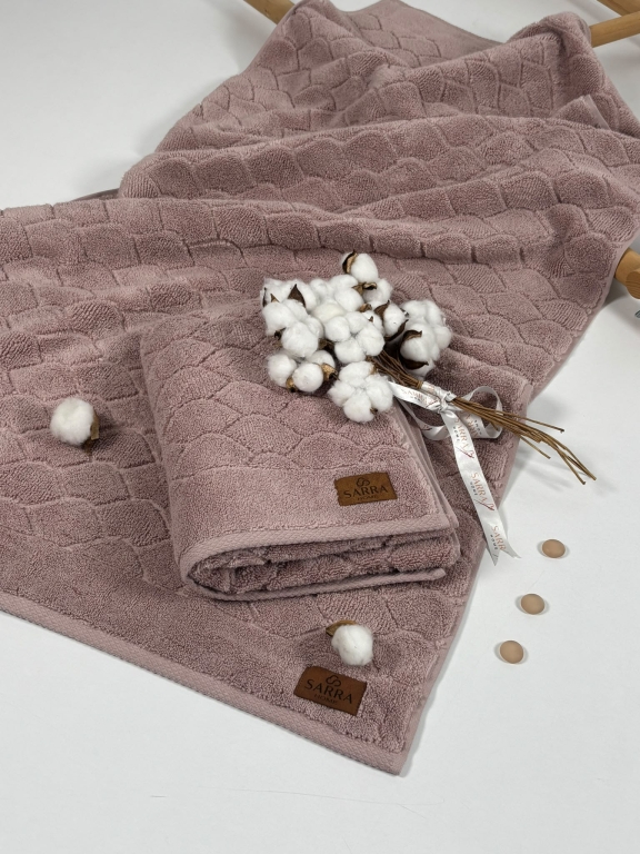 SARRA MİCROCOTTON 2’Lİ HAMAM SETİ - PETEK