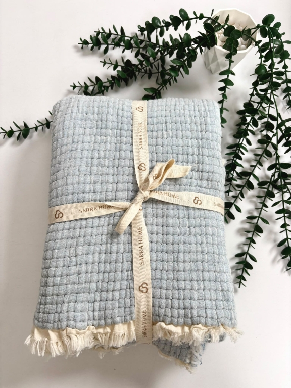 SARRA 110x115 MÜSLİN BEBEK ÖRTÜSÜ