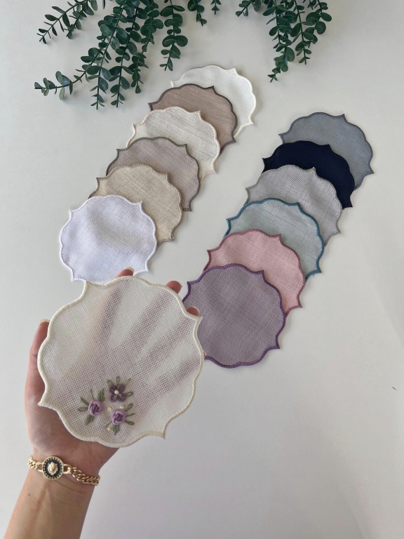 SARRA 15x15 CM 6'LI SUNUM PEÇETESİ
