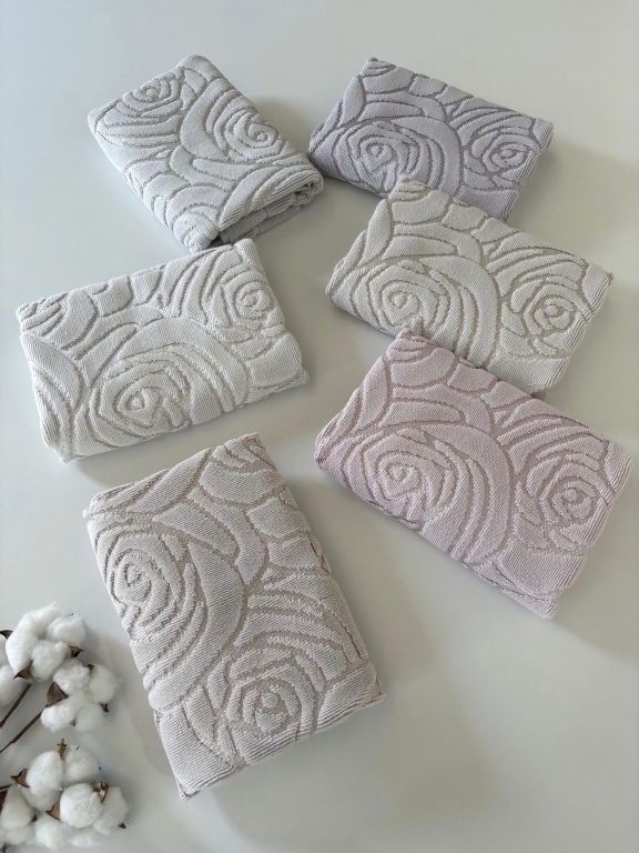 SARRA 50x70 BAMBU AYAK HAVLUSU - GÜL