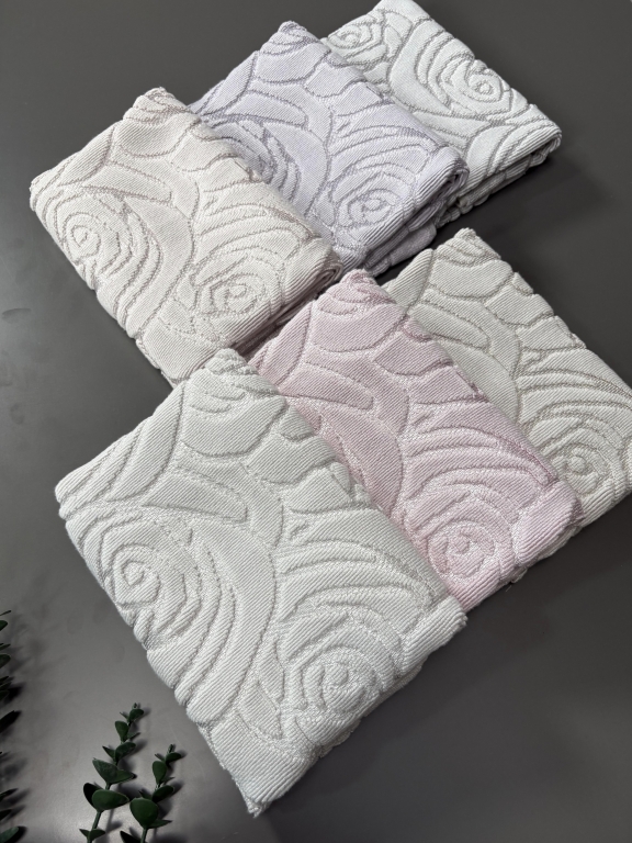 SARRA 50x70 BAMBU AYAK HAVLUSU - GÜL