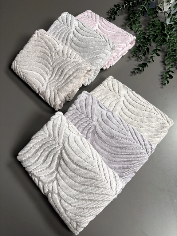 SARRA 50x70 BAMBU AYAK HAVLUSU - YAPRAK