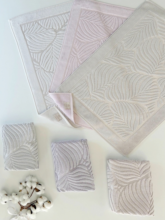 SARRA 50x70 BAMBU AYAK HAVLUSU - YAPRAK