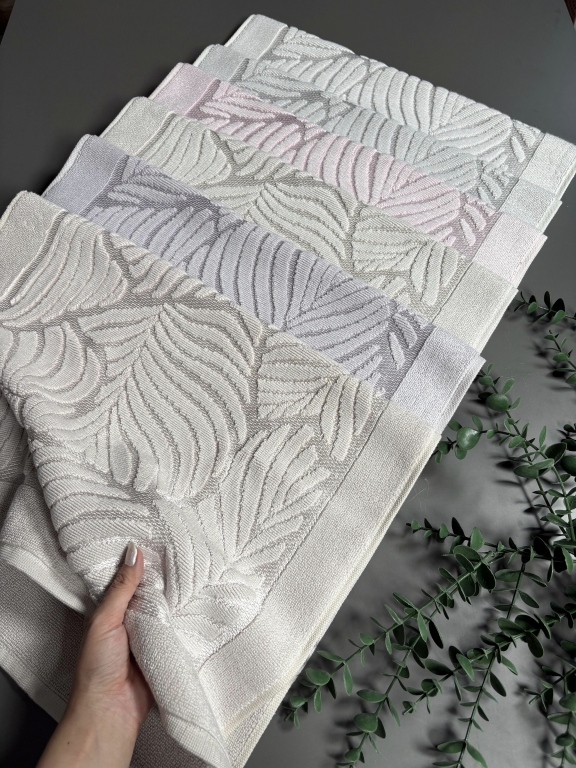 SARRA 50x70 BAMBU AYAK HAVLUSU - YAPRAK