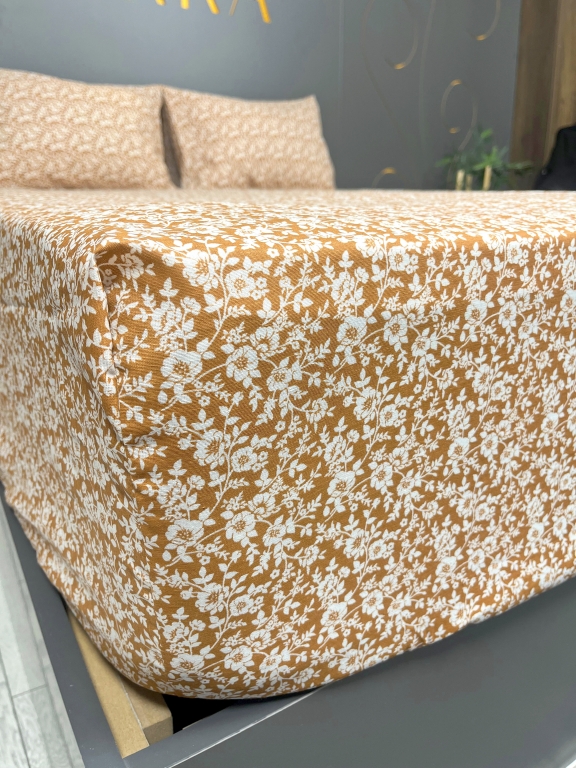 SARRA HOME FLORA ÇİFT KİŞİLİK EKO LASTİKLİ ÇARŞAF SETİ