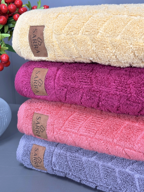SARRA 4’LÜ 50x90 MİCROCOTTON HAVLU - BAŞAK