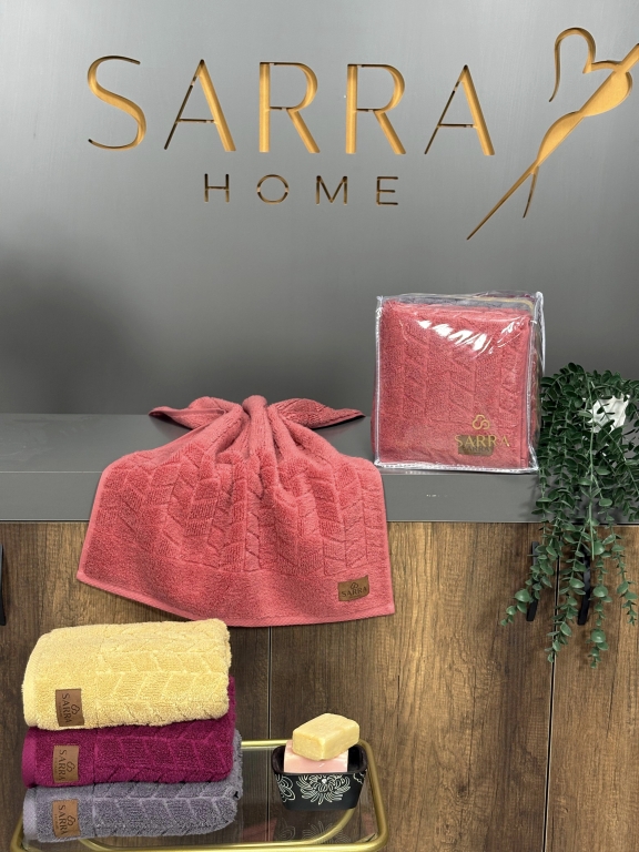 SARRA 4’LÜ 50x90 MİCROCOTTON HAVLU - BAŞAK