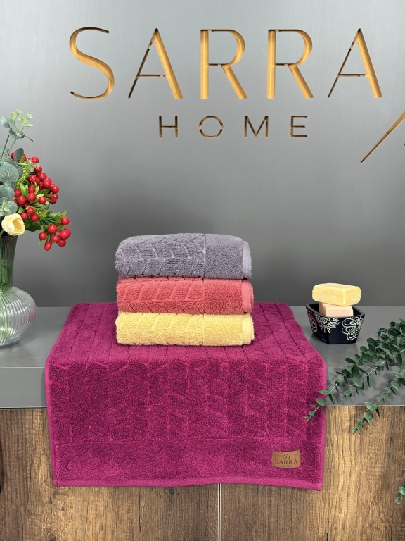 SARRA 4’LÜ 50x90 MİCROCOTTON HAVLU - BAŞAK