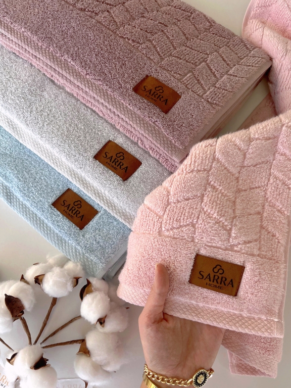 SARRA 4’LÜ 50x90 MİCROCOTTON HAVLU - BAŞAK
