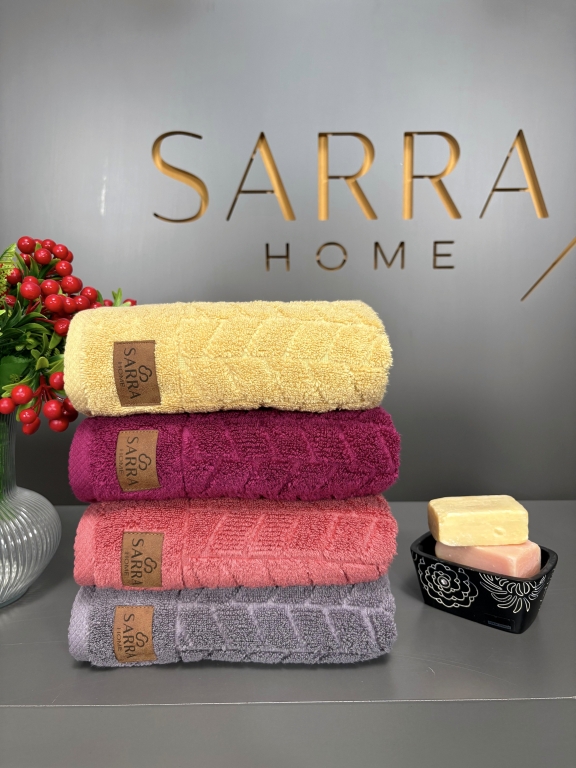 SARRA 4’LÜ 50x90 MİCROCOTTON HAVLU - BAŞAK