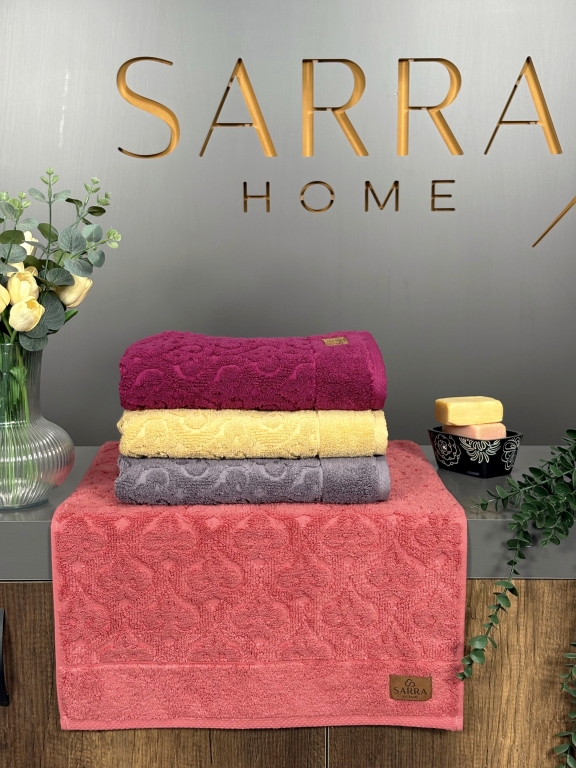 SARRA 4’LÜ 50x90 MİCROCOTTON HAVLU - KARDELEN