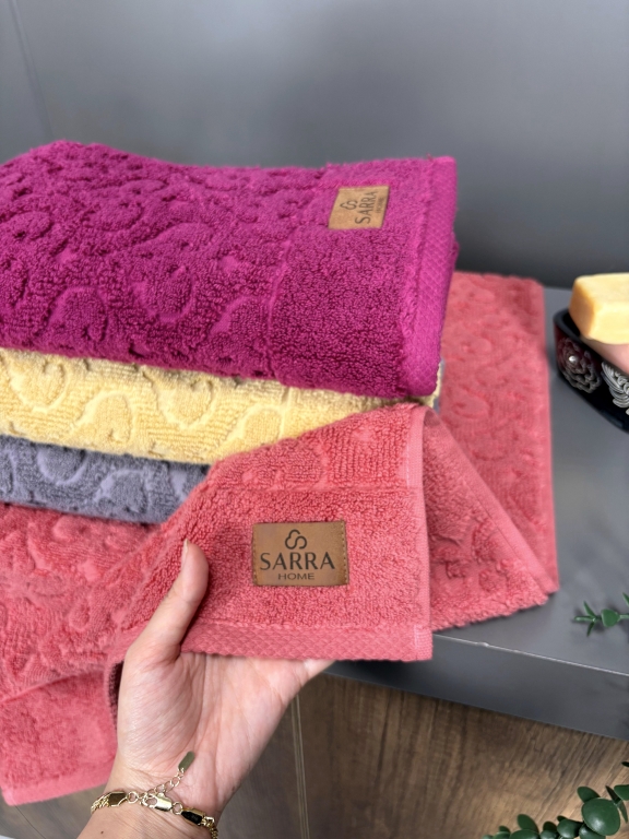 SARRA 4’LÜ 50x90 MİCROCOTTON HAVLU - KARDELEN