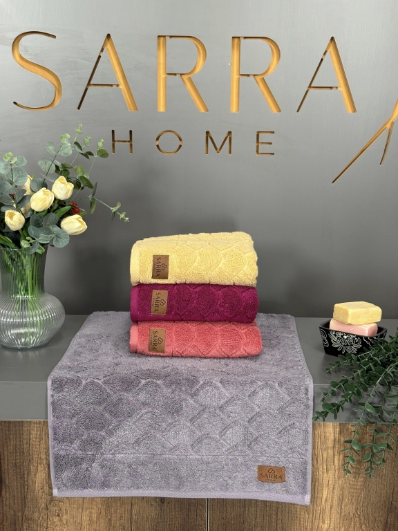 SARRA 4’LÜ 50x90 MİCROCOTTON HAVLU - PETEK