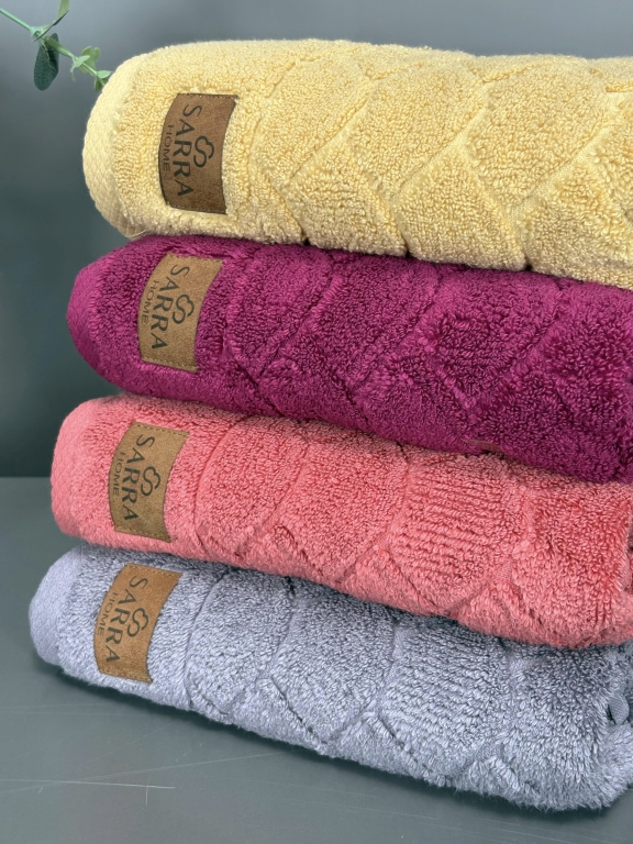 SARRA 4’LÜ 50x90 MİCROCOTTON HAVLU - PETEK