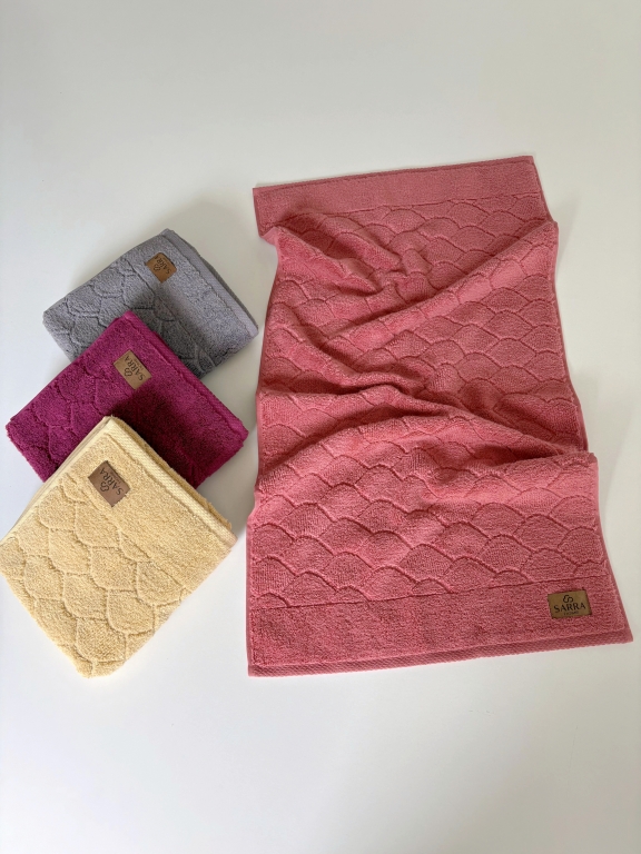 SARRA 4’LÜ 50x90 MİCROCOTTON HAVLU - PETEK
