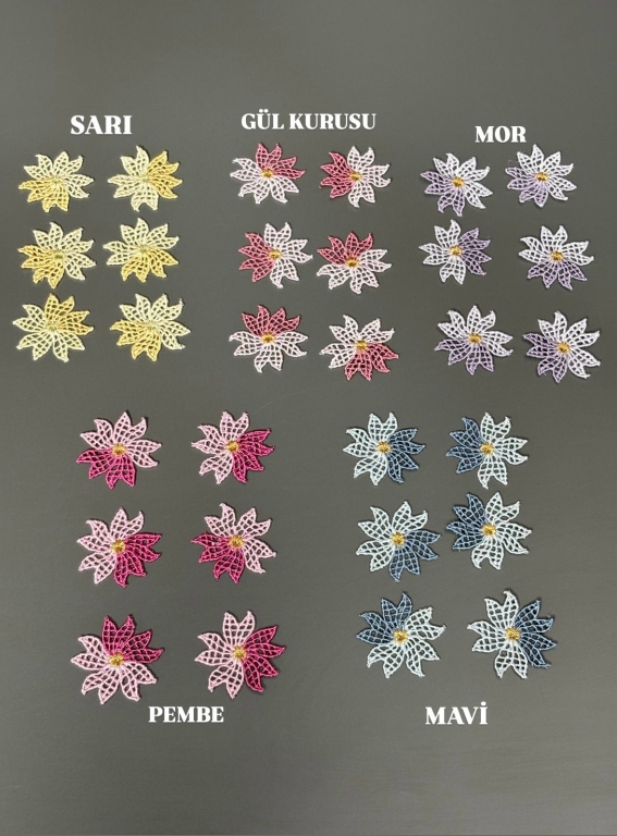 SARRA 6'LI YILDIZ MOTİF