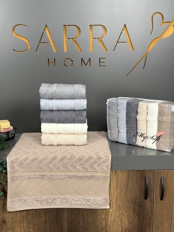 50X90 MYSOFT DELUXE 6'LI HAVLU - ZİKZAK