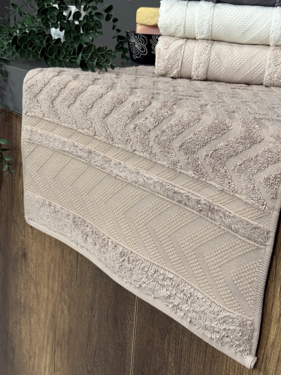 50X90 MYSOFT DELUXE 6'LI HAVLU - ZİKZAK