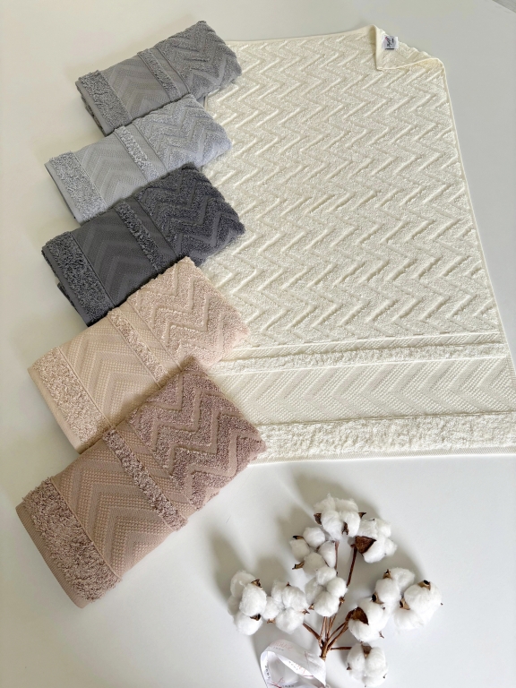 50X90 MYSOFT DELUXE 6'LI HAVLU - ZİKZAK