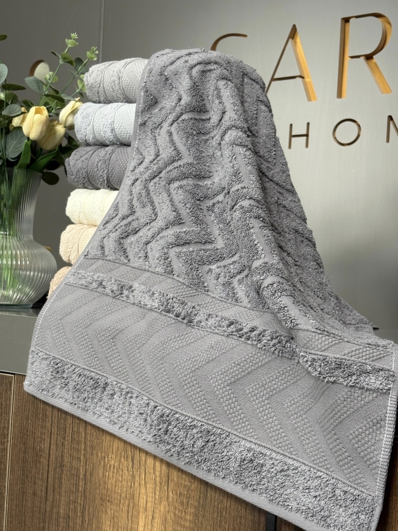 50X90 MYSOFT DELUXE 6'LI HAVLU - ZİKZAK