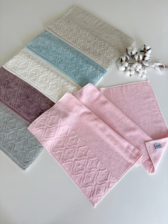 50X90 MYSOFT 6'LI RENKLİ HAVLU - LİVA