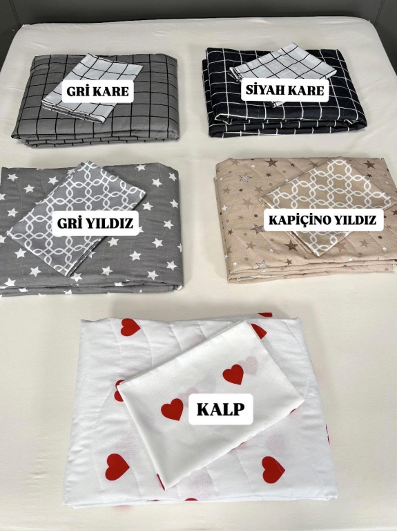 SARRA HOME TEK KİŞİLİK KAPİTONELİ YATAK ÖRTÜ SETİ