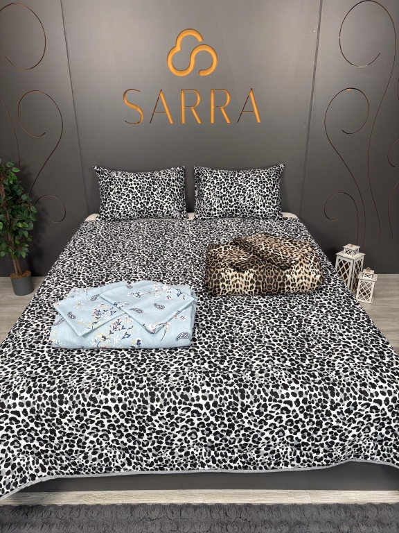 SARRA HOME ÇİFT KİŞİLİK KAPİTONELİ YATAK ÖRTÜ SETİ