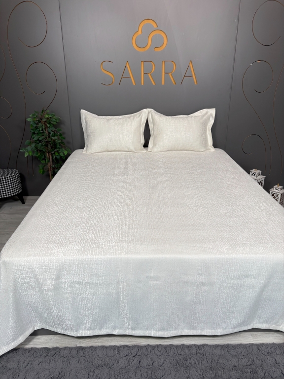 SARRA ÇİFT KİŞİLİK YATAK ÖRTÜ SETİ - ASPEN