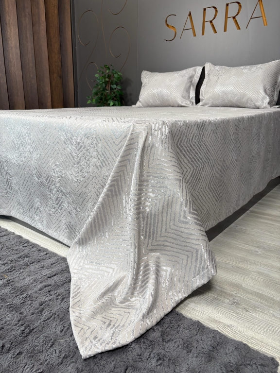 SARRA ÇİFT KİŞİLİK YATAK ÖRTÜ SETİ - VEGA