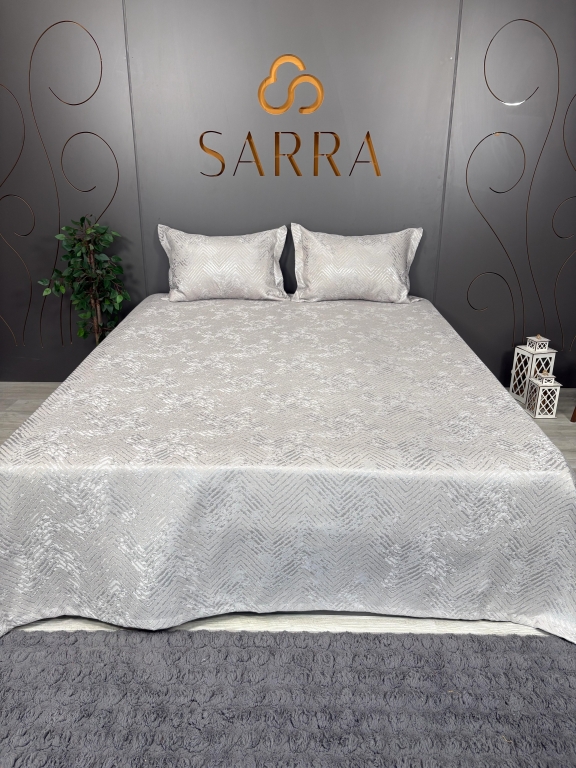 SARRA ÇİFT KİŞİLİK YATAK ÖRTÜ SETİ - VEGA