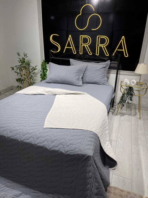 SARRA HOME ÇİFT KİŞİLİK KAPİTONE YATAK ÖRTÜSÜ